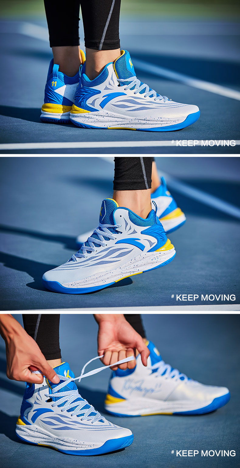 安踏 篮球系列 汤普森战靴外场实战版-11641112-安踏官方商城